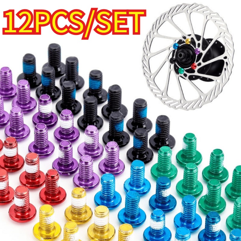 Mtb Brake Rotor - 12 шт. болтов для дисковых тормозов